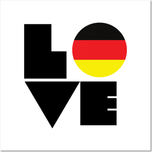 Show your LOVE for Germany Posters and Art